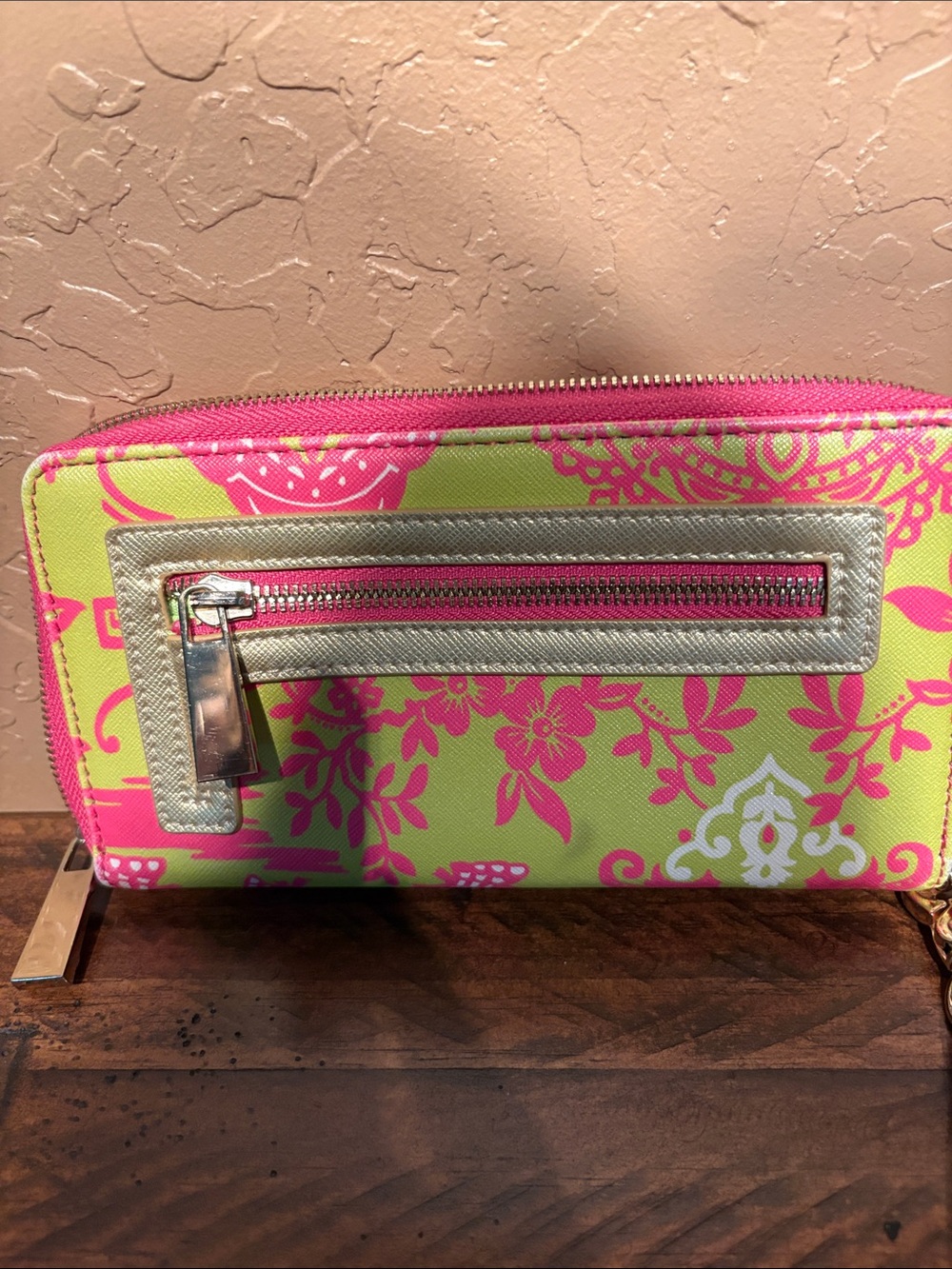 Spartina 449 Tropical Elephant Tote & Matching Wallet Wristlets - Picture 14 of 16